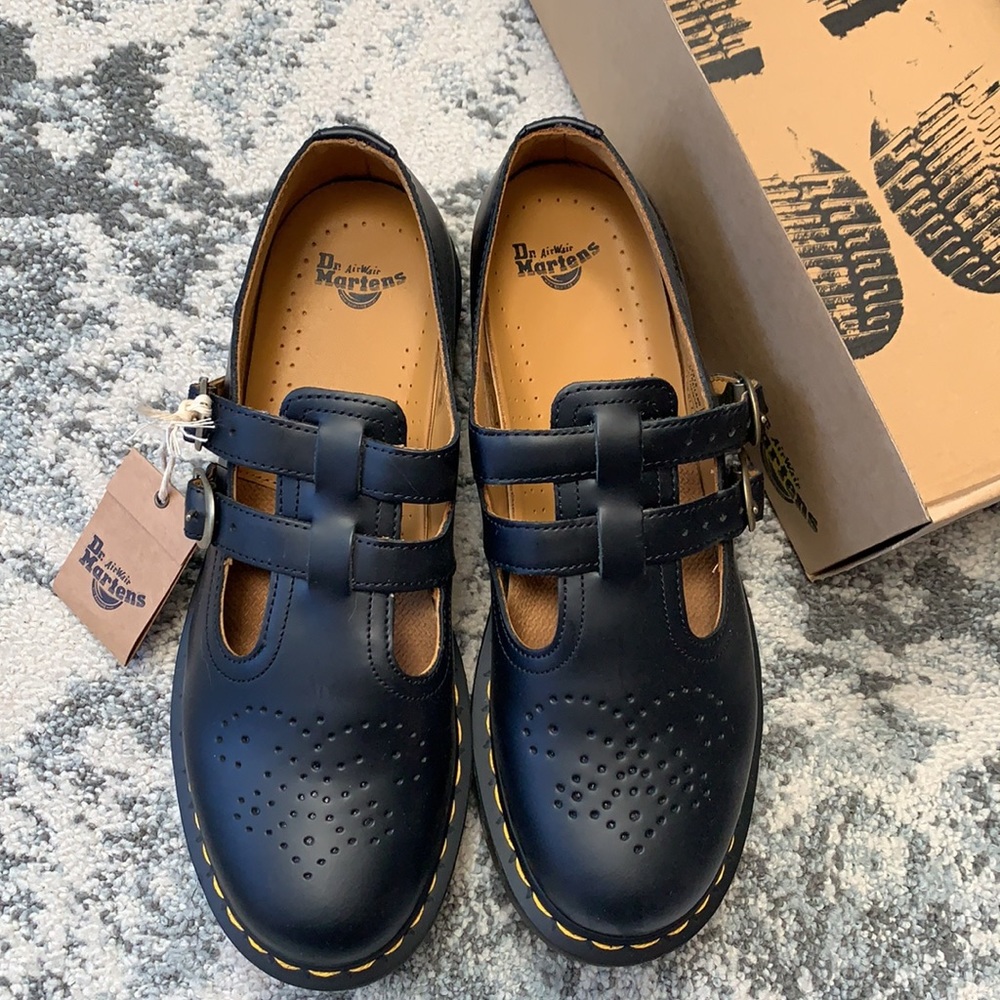 Dr Martens Mary Jane Smooth Black 10